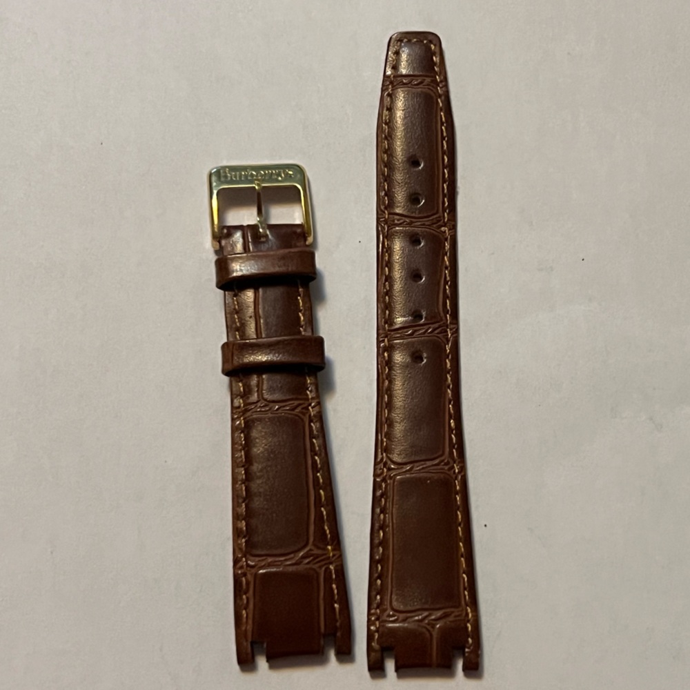 Brown watchband